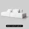Linen Floating Island Sofa